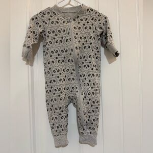 Swedish Scandinavian Cotton baby romper 3 month